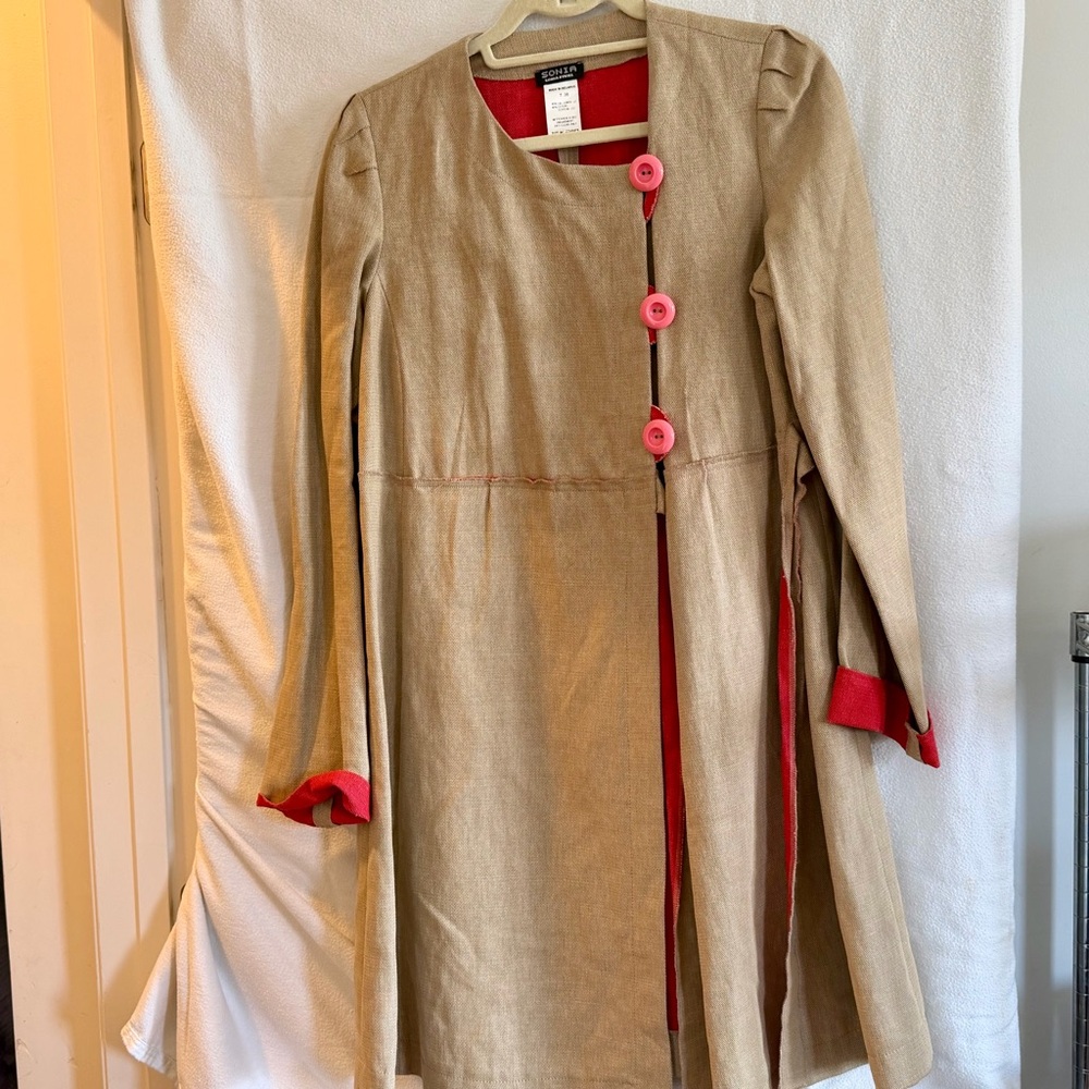 Sonia Rykiel Tan/Pink Dress Size 38 (8)